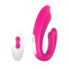 Wireless Remote control Wearable Vibrator for couples clitoral stimulation  - red