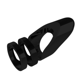 Clio- The Radiant Wearable Vibrating Ring;  Sexual Jewelry - 6 - dark gray