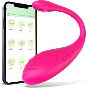 Sex Toys Vibrators Adult Toy - Remote Vibrator with App Control Vibradores, G Spot Vibrator with 9 Power Vibrations - Rose