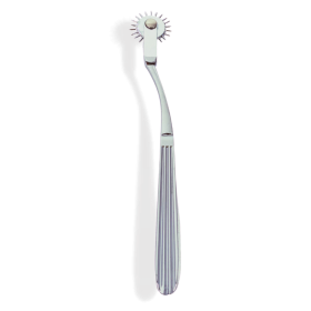 Terra- The Ultimate BDSM Pinwheel and Wartenberg Wheel - Silver