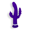 Iris- The Suction Cup Vibrator, Suction Cup Dildo - Purple