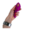 Diana – Remote Control Rechargeable Clit Vibrator - Purple