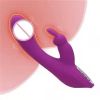 Rabbit Vibrator 12 Speed Dildo Vibrator Clitoris Vagina - purple