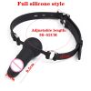 Full Silicone Double-Ended Open Mouth Gag Dildo Oral Fixation Strap On Slave Sex Toys Penis Plug Harness Bdsm Bondage For Couple - 2