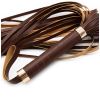 Bondage Flogger Flirting PU Leather Whip Bdsm Spanking Flogger Tassel Bondage Restraints Sex Toys For Couples Woman Adult Games - Golden