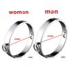 SM Metal Stainless Steel Neck Collar BDSM Sexy Leash Ring Chain Slave Bondage Toys Role Play Erotic Sex Toys For Women Men - Men