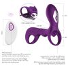 CR-DZ Centaur lock fine ring with remote purple - purple