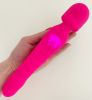 Venus - Flexible Vibrator, Wand Vibrator, and Dildo - Pink