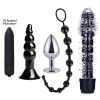 AM31 Female Vibrator Sexy Kit Sex Toys Vagina Orgasm Butt Plug Combination Female Anal Beads Vibrating Adult Suit Dildos Female - 13-piece set-450g