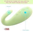 Massage Wireless remote control Automatic heating Silent 12 + 1 model Waterproof Silicone REMOTE WIRELESS. toy massager for remote couples - Green