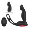 10 Speeds and Patterns Electric Massager for Man,Waterproof Rechargeable Prostrate Prostata Stimulator Toy,Whisper Quiet - Black