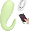 Massage Wireless remote control Automatic heating Silent 12 + 1 model Waterproof Silicone REMOTE WIRELESS. toy massager for remote couples - Green