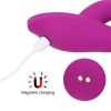 Rabbit Vibrator 12 Speed Dildo Vibrator Clitoris Vagina - purple