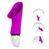 Tongue Licking Vibrators Sex Toys G Spot Clitoris Stimulator Adult Toys for her - Pink