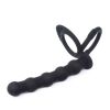 Double Penetration Penis Strapon Dildo Sex Toys For Women Man Strap On Penis Anal Beads Plug Adult - 1