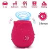 Rose Sex Toy For Women;  Waterproof Vaginal Suction Vibrator;  Intimate Nipple Sucking Cup;  Oral Clitoral Stimulato - Pink